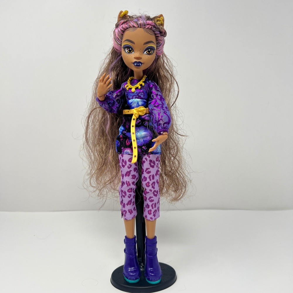 Monster High Clawdeen Wolf G3 Doll Core Refresh w/ Outfit Boots Fashion